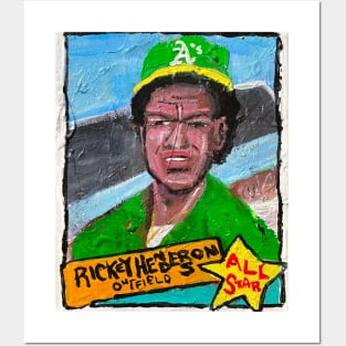 Rickey Henderson Posters and Art